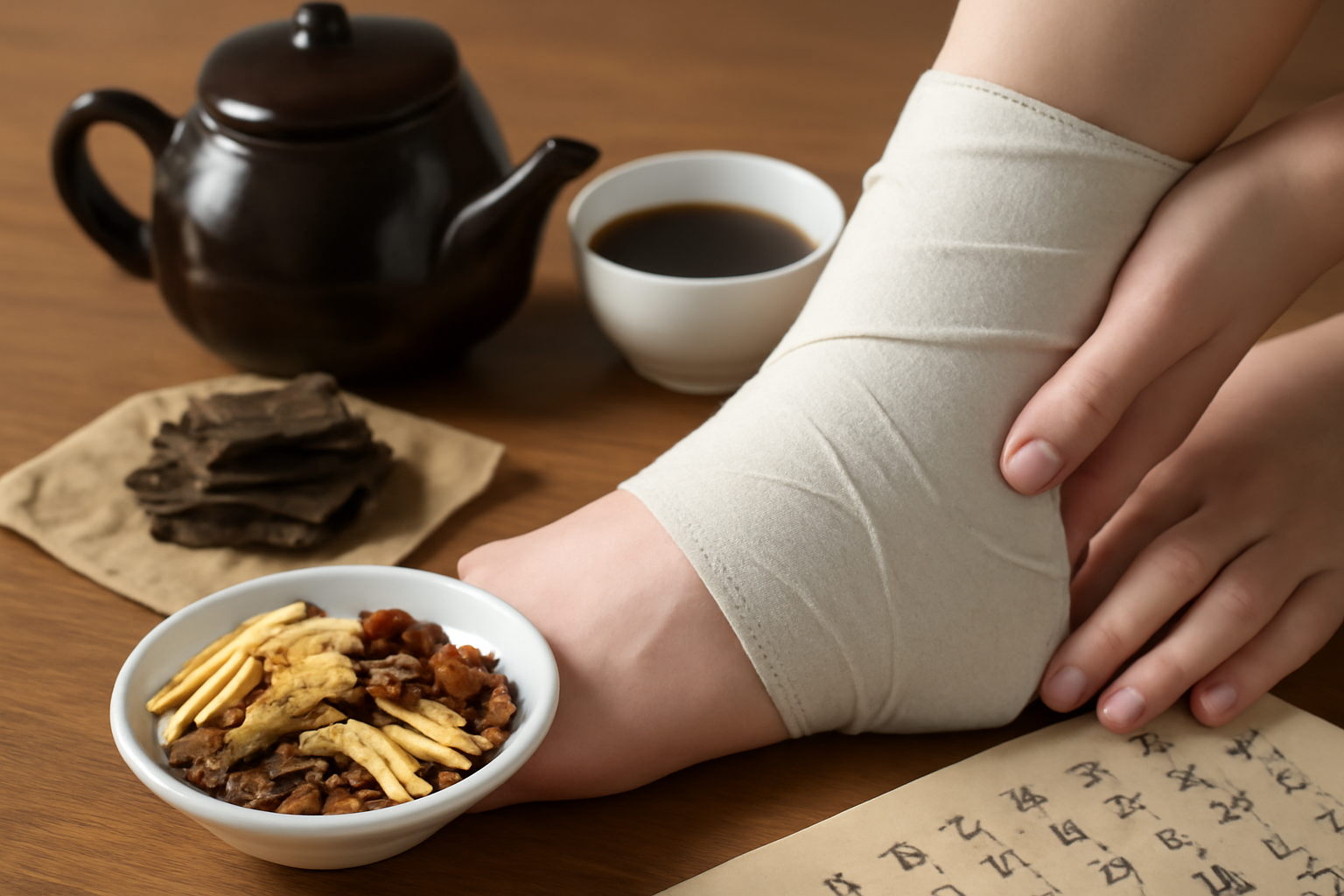 Read more about the article 한약으로 족관절통 완화와 회복, 연구로 입증된 치료 가능성