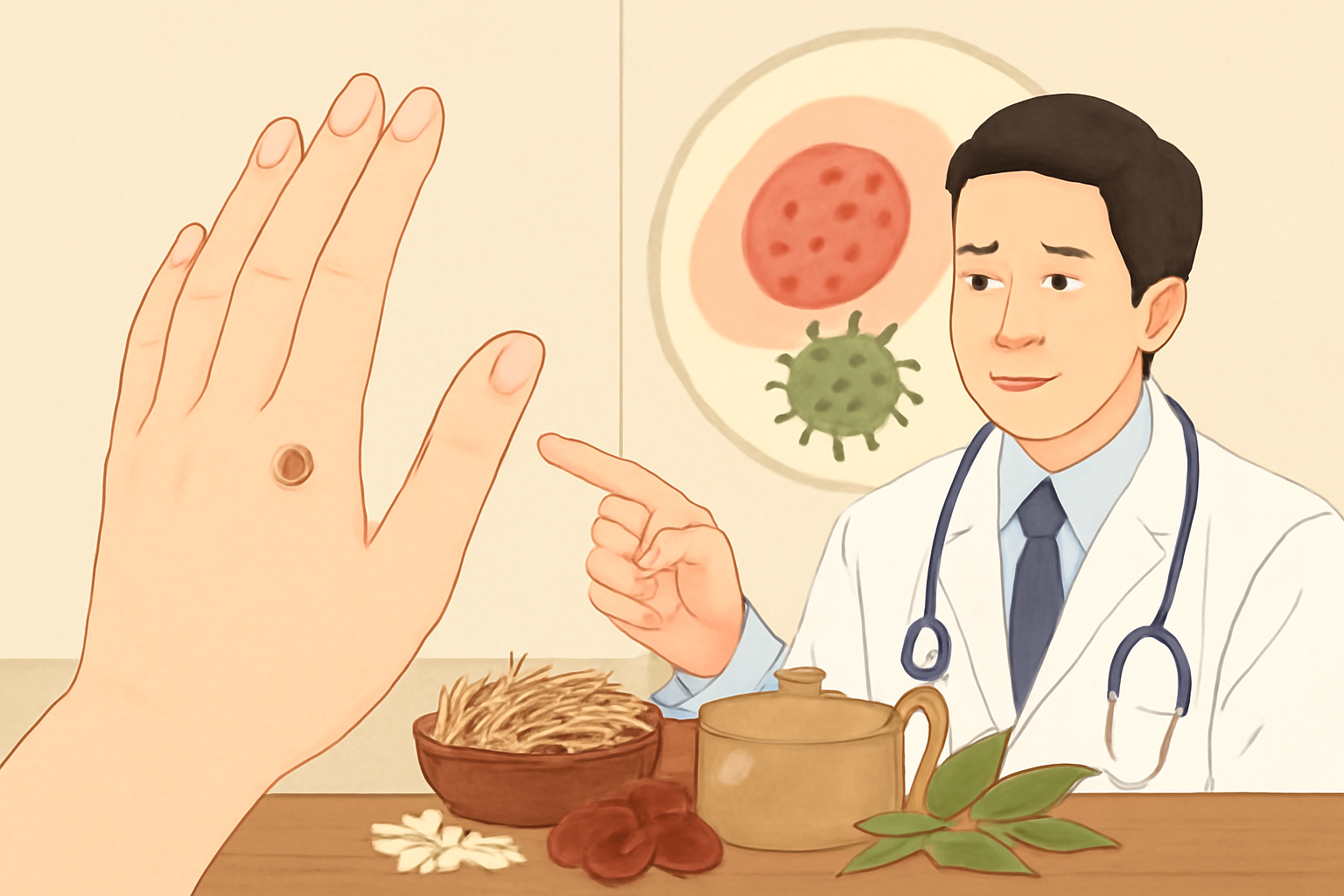 Read more about the article 사마귀 치료, 면역을 고려한 한방치료로 평균 6주 이내 호전 가능!